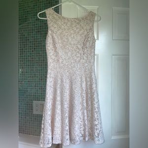 Women’s Lace Floral Skater Dress